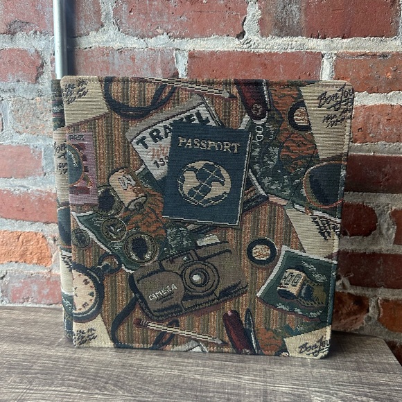 Creative Memories Passport Tapestry Travel Album 12x12 Pages - Picture 8 of 11